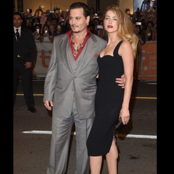 Victoria Beckham crepe midi dress retailed $1470 - Picture 3 of 3